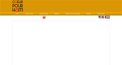 Desktop Screenshot of coeurpourhaiti.org
